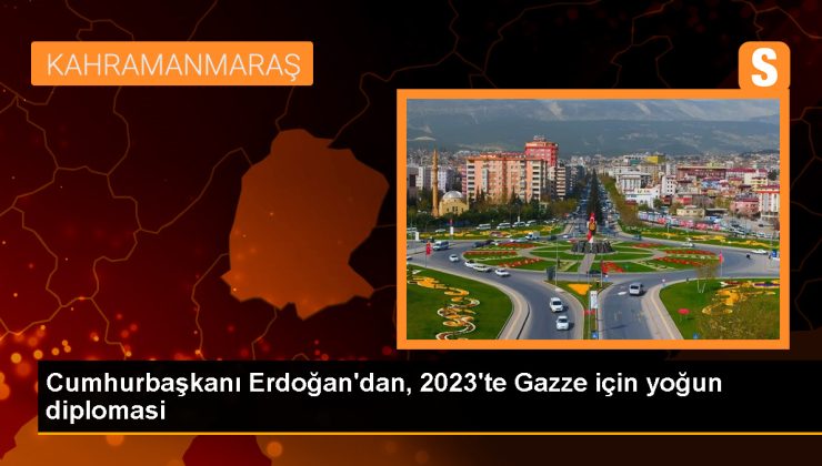 Cumhurbaşkanı Erdoğan’dan, 2023’te Gazze için yoğun diplomasi