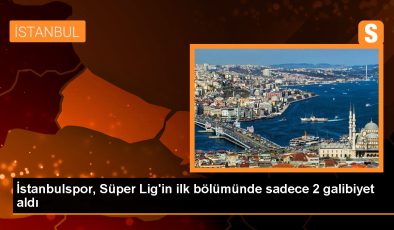 İstanbulspor Süper Lig’in ilk yarısını 5 puanla son sırada tamamladı