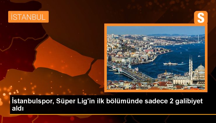 İstanbulspor Süper Lig’in ilk yarısını 5 puanla son sırada tamamladı