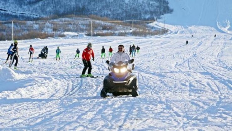 Ovacık Kayak Merkezi’nde Sezon Başladı