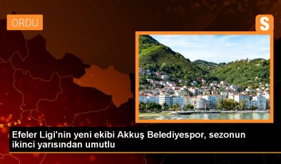 Akkuş Belediyespor Başantrenörü Aykut Lale: ‘Ligin ikinci yarısında savaşan bir takım olacağız’