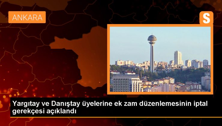 AYM, Yargıtay ve Danıştay üyelerinin maaşlarına yapılan ek zamı iptal etti