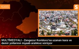 Azerbaycan, Zengezur Koridoru’ndaki Kara ve Demir Yolu İnşaatını Sürdürüyor