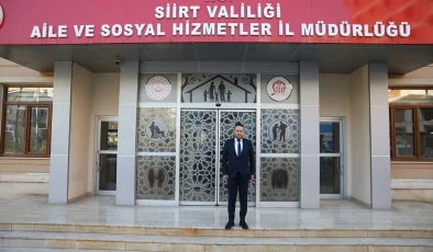 Devlet korumasında yetişen Sabri Sidar, Siirt Aile ve Sosyal Hizmetler İl Müdürü olarak atandı