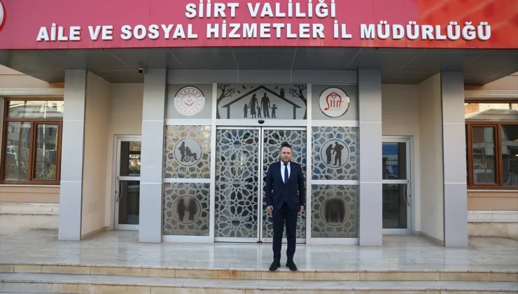 Devlet korumasında yetişen Sabri Sidar, Siirt Aile ve Sosyal Hizmetler İl Müdürü olarak atandı