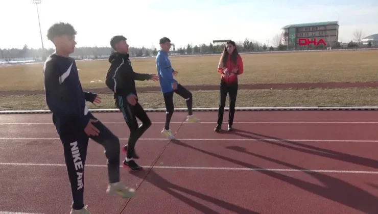 Erzurum’da Tek Yumurta Üçüzleri Atletizmde Başarı Kazandı