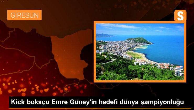 Genç Kick Boksçu Emre Güney, Dünya Şampiyonluğunu Hedefliyor