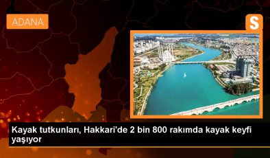 Hakkari’deki Merga Bütan Kayak Merkezi Ziyaretçilerini Ağırlıyor