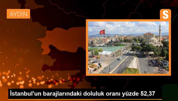 İstanbul’un barajları yüzde 52,37 doluluk oranına ulaştı