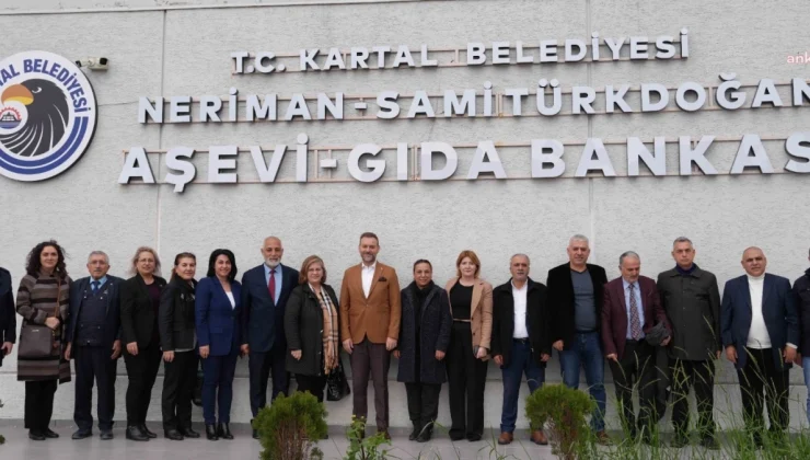 Kartal Belediyesi Muhtarları Aşevi ve Afet İşleri Müdürlüğü’nde Ağırladı