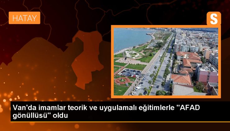 Van’da İl Müftülüğü bünyesinde görev yapan 86 imam AFAD gönüllüsü oldu