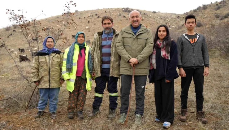 Yahşihan Belediyesi, çobanlık yapan üniversite mezununu işe aldı