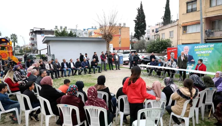 Akdeniz Belediye Başkanı Mustafa Gültak, Yaptıkları Hizmetleri Anlattı