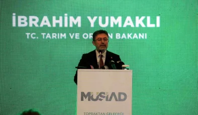 Bakan Yumaklı: “2050 yılında yüzde 55 daha fazla suya, yüzde 65’te daha fazla gıdaya ihtiyacımız olacak”