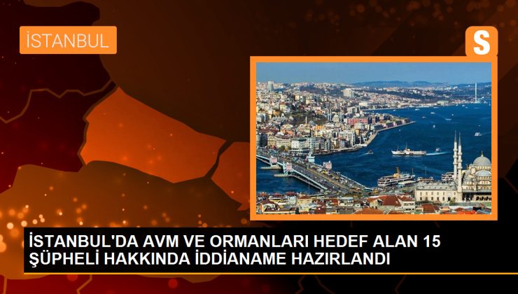 İSTANBUL’DA AVM VE ORMANLARI HEDEF ALAN 15 ŞÜPHELİ HAKKINDA İDDİANAME HAZIRLANDI