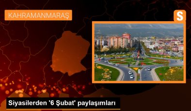 Siyasilerden ‘6 Şubat’ paylaşımları