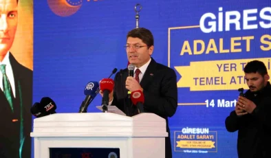 Adalet Bakanı Yılmaz Tunç, Giresun’da Adalet Sarayı Temel Atma Törenine Katıldı