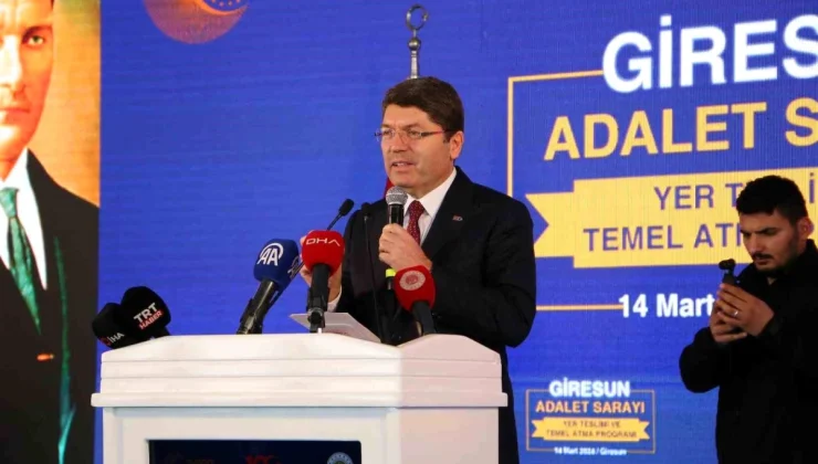 Adalet Bakanı Yılmaz Tunç, Giresun’da Adalet Sarayı Temel Atma Törenine Katıldı