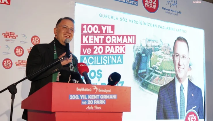 Beylikdüzü’nde 20 Park ve Kent Ormanı Açıldı