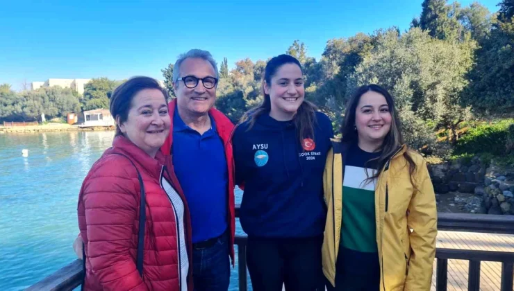 Bodrumlu Aysu Türkoğlu, Yeni Zelanda Cook Strait geçişi için hazırlanıyor