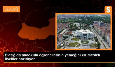 Elazığ’da Kız Meslek Lisesi Öğrencileri Beslenme Desteği Projesiyle Anaokulu Öğrencilerine Hizmet Veriyor