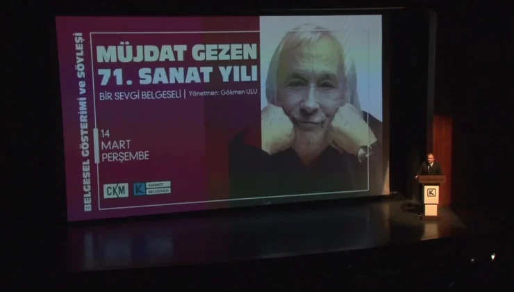 Müjdat Gezen’in 71. sanat yılı özel programla kutlandı