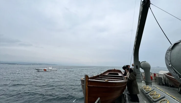 Nusret Mayın Gemisi’nin Çanakkale Deniz Savaşları’ndaki Rolü Canlandırıldı