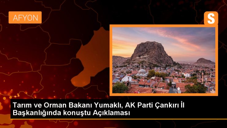 Tarım ve Orman Bakanı Yumaklı: ‘Kent uzlaşısı’ kabul edilemez durumların bedelini sandıkta ödeyecek