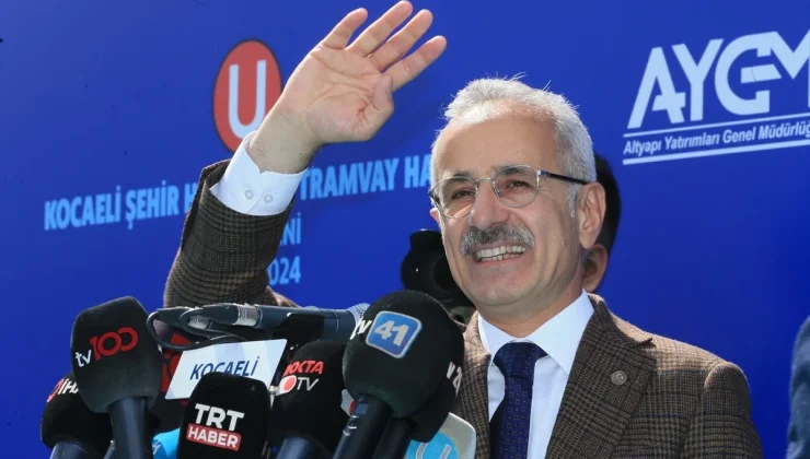 Ulaştırma ve Altyapı Bakanı Abdulkadir Uraloğlu: Kocaeli’ye 264 Milyar TL Yatırım Gerçekleştirdik