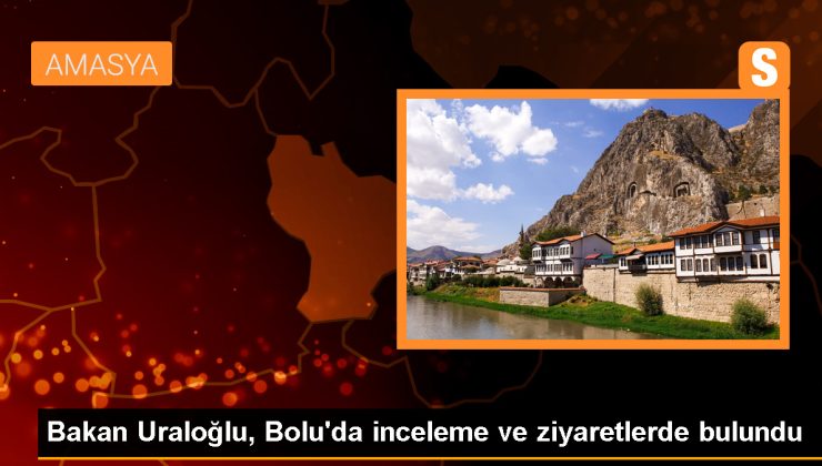 Ulaştırma ve Altyapı Bakanı Bolu’da incelemelerde bulundu