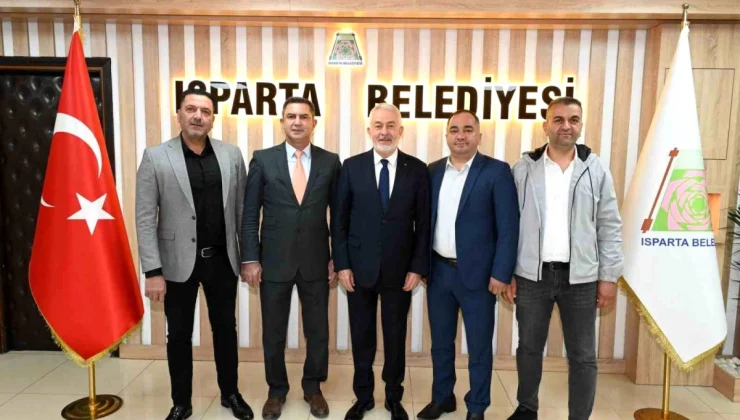 Isparta Belediye Başkanı Galericilerle Bir Araya Geldi