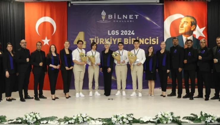 Bilnet Okulları Öğrencileri LGS’de Türkiye Birincisi Oldu