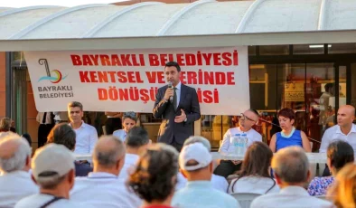 Bayraklı Belediye Başkanı İrfan Önal, Kentsel Dönüşüm Ofislerini Hizmete Açtı