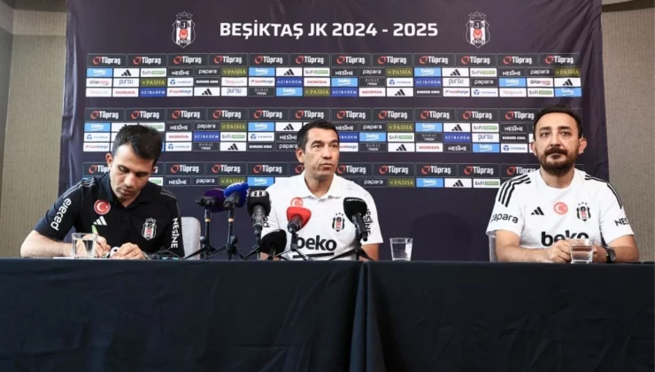 Beşiktaş Teknik Direktörü Giovanni van Bronckhorst Slovenya kampında takımın durumunu değerlendirdi