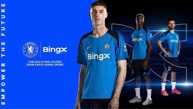 BingX, Chelsea Futbol Kulübü’nün Erkek Resmi Antrenman Giyim Sponsoru Oldu