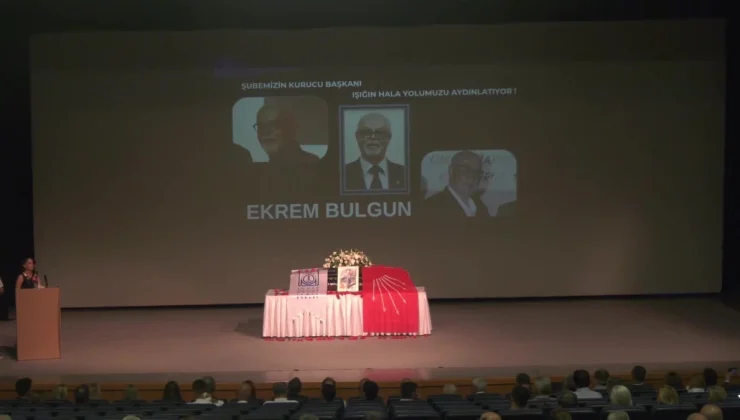 CHP İzmir İl Başkanı Ekrem Bulgun’un Vefatı Dolayısıyla Tören Düzenlendi