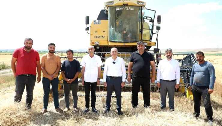 Çorum’un Alaca ilçesinde hasat dönemi başladı