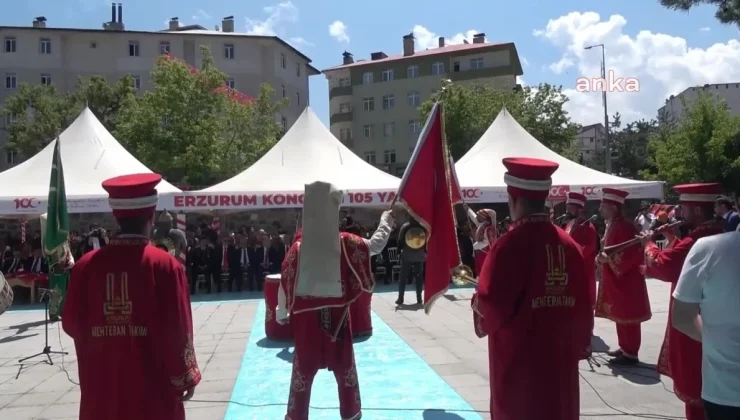 Erzurum Kongresi’nin 105. yıl dönümü törenlerle kutlandı