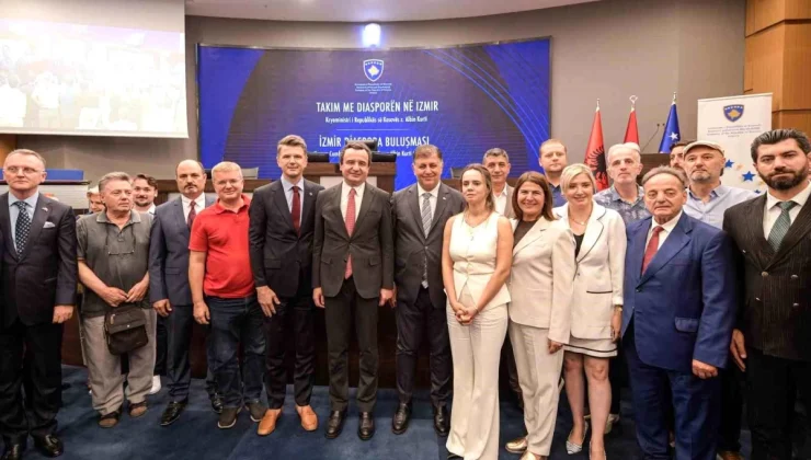 İzmir Büyükşehir Belediye Başkanı Kosova Cumhuriyeti Başbakanı Albin Kurti’yi Ağırladı