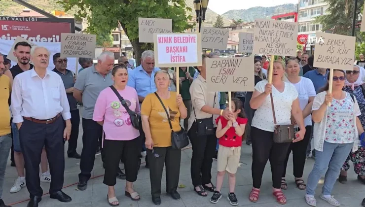 Kınık Belediye Başkanı Geçene’ye işçi çıkarmaları nedeniyle tepki yağdı