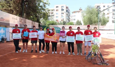 LÖSEV, lösemiyi atlatan gençleri milli tenisçi İpek Soylu Şemin ile buluşturdu