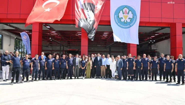 Manisa Büyükşehir Belediyesi, Akhisar’da Yeni İtfaiye Amirliği Hizmet Binasını Açtı