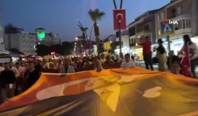 Marmaris’te 15 Temmuz Demokrasi ve Milli Birlik Programı