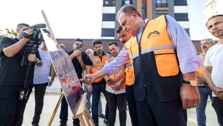 Mersin Büyükşehir Belediyesi Mezitli Fatih Sultan Mehmet Caddesi’ni genişletiyor