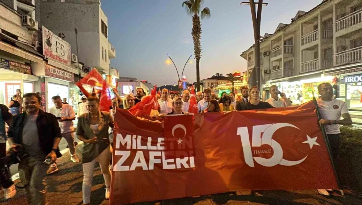 Muğla’da 15 Temmuz Demokrasi ve Milli Birlik Günü Programları Düzenlendi