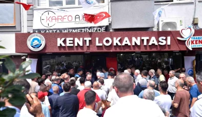 Ortahisar Belediyesi Kent Lokantası Hizmete Açıldı