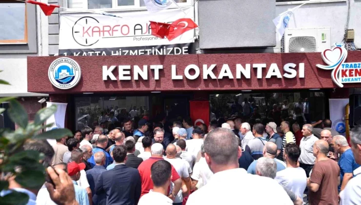 Ortahisar Belediyesi Kent Lokantası Hizmete Açıldı