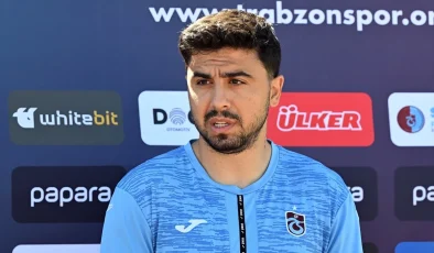 Ozan Tufan: Trabzonspor’da olmaktan mutluyum