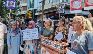 Saadet Partisi ve Hayvanseverler, Sokak Hayvanlarına Ötanazi Yapılmasına Karşı Protesto Düzenledi