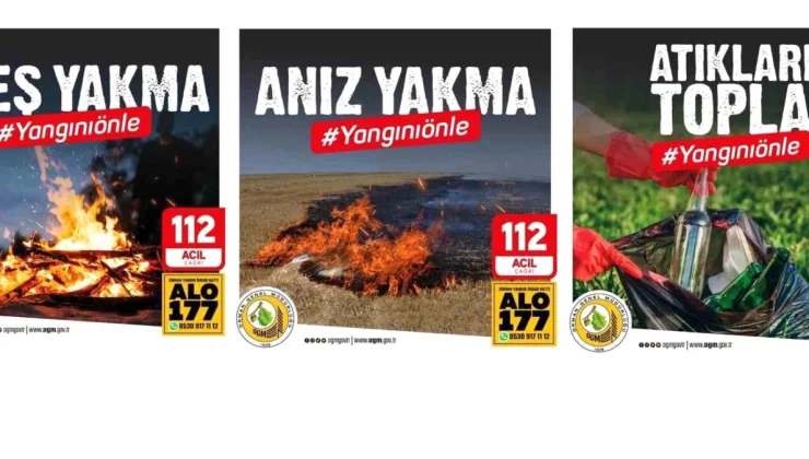 Samsun’da Anız Yakmanın Yasak Olduğu Hatırlatıldı